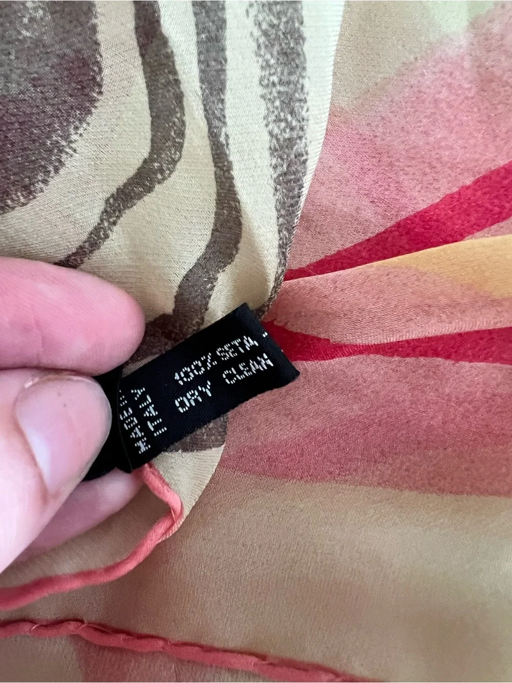 GIORGIO ARMANI Silk Scarf